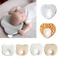 Infant anti roll pillow - sleep positioner with hole - flat head preventionKussens