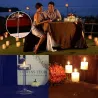 Elegante glazen kandelaar - standaardKaarsen & Houders
