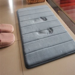 Badkamer mat - traagschuim vloerkleed - water absorberendBadkamer & Toilet