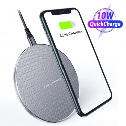 10W QI wireless charger - fast charging pad for iPhone - Samsung S20 - Note 10 Plus - Xiaomi MI 9Opladers