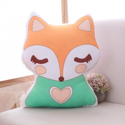 cute unicorn fox stuffed baby toys - soft kawaii animal shaped - pillow cartoon doll - cushion gift