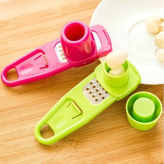 Ginger - garlic - grater tool - silicone peeler - slicerMills - Grinders