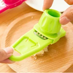 Ginger - garlic - grater tool - silicone peeler - slicerMills - Grinders