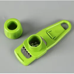 Ginger - garlic - grater tool - silicone peeler - slicerMills - Grinders