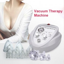 Buttcock / breast enlargement - vacuum machine - massager with 6 suction cups