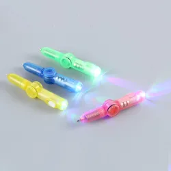 Rotating spinning toy - LED luminous pen - anti-stress - kineticFidget Spinner
