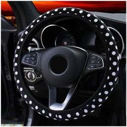TiOODRE Steering Wheel Cover DIY Wheel Cover Soft Plush Comfortable Steering-Wheel Car Styling Inter
