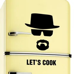 Let's Cook - Breaking Bad - vinyl muurstickerMuurstickers
