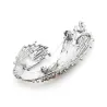 Wulibaby Multicolor Rhinestone Geometric shape Brooches Women Weddings Brooch Pins GiftsBroches
