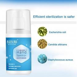 100ml Portable Disposable No Clean Waterless Hand Sanitizer Alcohol Antibacterial Hand Sanitizer DisHealth & Beauty