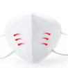 KN95 PM2.5 gezichtsmasker - mondmasker - antibacterieel - nanofilter - 5 of 10 stuksMondmaskers