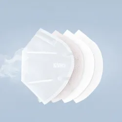 KN95 PM2.5 gezichtsmasker - mondmasker - antibacterieel - nanofilter - 5 of 10 stuksMondmaskers