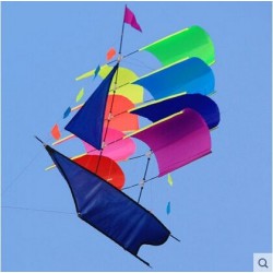 Fliegen Piratenschiff - Segelboot - kite