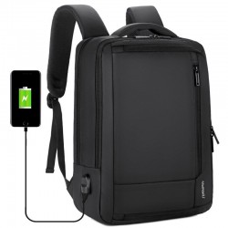 Anti-theft waterproof travel backpack - 15.6" inch Laptop bag with USB charging