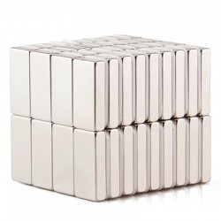 N35 Neodymium magnet - strong block magnet - cuboid 20 * 5 * 3mm 10 piecesN35