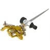 Lawn Durable 360 Degree Rotating Impulse Metal Sprayer Adjustable Portable Grass Irrigation System Garden Watering SprinklerS...