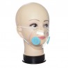 Transparente Gesichts-/Mundmaske mit PM2.5 Filtern - Anti-Staub & - Bakterien - Lippenlesung