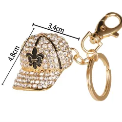Crystal baseball hat - sleutelhangerSleutelhangers