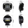 6D lens - 5 inch - 30W 12V - LED-lichtbalk - reflector voor 4x4 ATV SUV-vrachtwagens - spot / mistlicht - halo - rijverlichti...