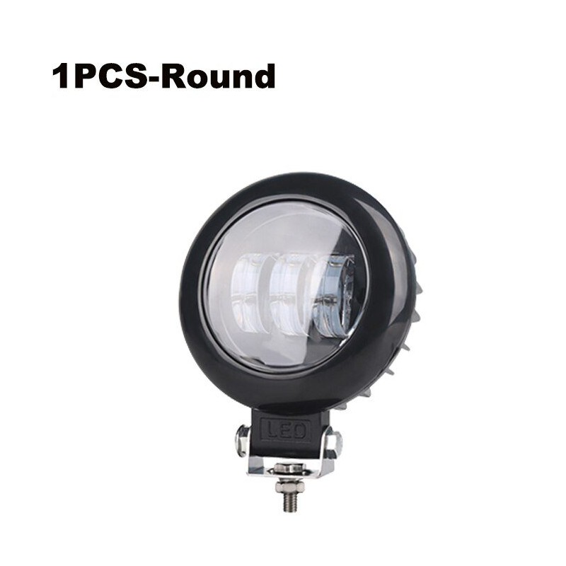 6D lens - 5 inch - 30W 12V - LED-lichtbalk - reflector voor 4x4 ATV SUV-vrachtwagens - spot / mistlicht - halo - rijverlichti...