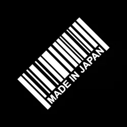 MADE IN JAPAN Reflective 3D Car StickersStickers
