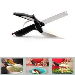 2 in 1 Utility Knife - Stainless SteelKeukenmessen