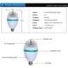 RGB LED Bulbs E27 6WPodium- en evenementenverlichting