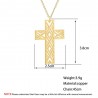 Hollow Cross Necklace - Stainless SteelHalskettingen