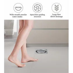 Modern floor drain - insect proof - anti-blocking - stainless steel filterDrains