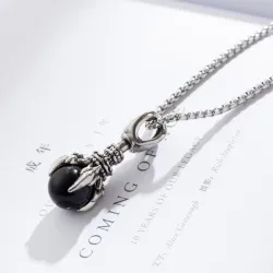 Vintage Dragon Teeth Necklace - Stainless SteelKettingen