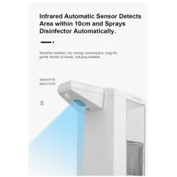 Automatic Touchless Alcohol Dispenser - 500MLUiterlijk & Gezondheid