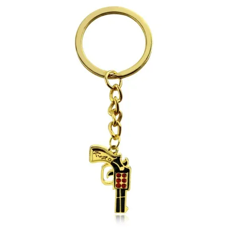 Gold Gun KeychainSleutelhangers