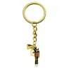 Gold Gun KeychainSleutelhangers