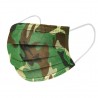 Disposable antibacterial medical face mask - mouth mask - 3-layer - camouflage