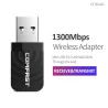 1300Mbps Mini wireless adapter - windows XP/Vista/7/8/10 - Mac OSUSB geheugen