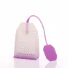Herbruikbare thee-infusers - siliconen zakjeTheefilters