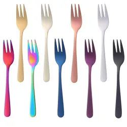 Cake fork - dessert - stainless steelBestek