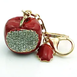 Bitten apple key chainSleutelhangers