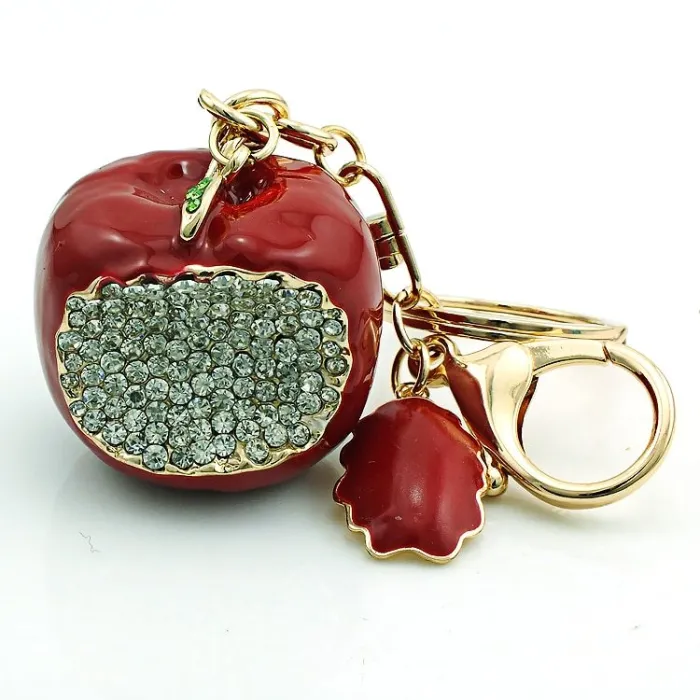 Bitten apple key chainSleutelhangers