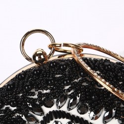 Luxury bag - vintage - diamond - gold chainTassen