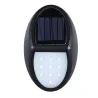 Waterproof Solar Power LED Lamp - 10LED 100mAhWandlampen