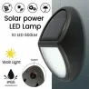 Waterproof Solar Power LED Lamp - 10LED 100mAhWandlampen