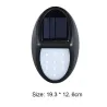 Waterproof Solar Power LED Lamp - 10LED 100mAhWandlampen