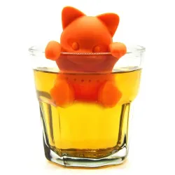 Silicone kitten shaped - tea infuser - reusable - 1pcsTheefilters