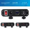 Switch Panel 5V 4.2A - LED - Car - Marine BoatElectronica & Gereedschap