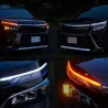 Dual colour led strip light - 2pcs - white & yellow - carLampen & verlichting