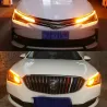 Dual colour led strip light - 2pcs - white & yellow - carLampen & verlichting