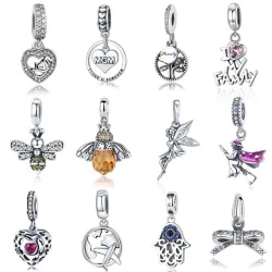 925 Sterling Silver - Pendant Charms - 61 stylesKettingen