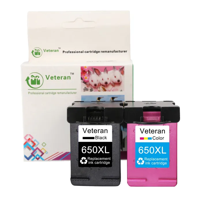 Veteran Ink Cartridge - 650XL - Black - ColourElectronics & Tools
