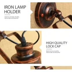 Retro creative wall light - bed room - lampWandlampen